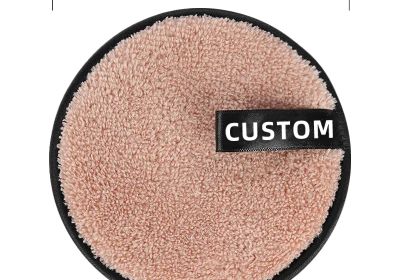 Microfiber eco-friendly washable reusable makeup facial pad