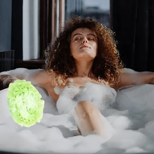 shower pouf bath sponge
