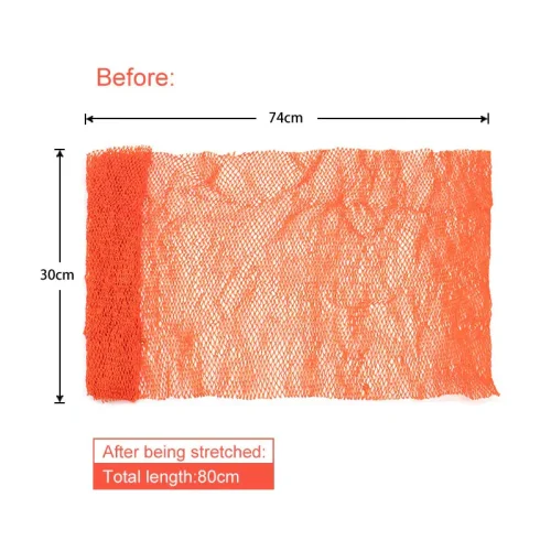 Various colors 80cm long nylon african exfoliating net bath sponge