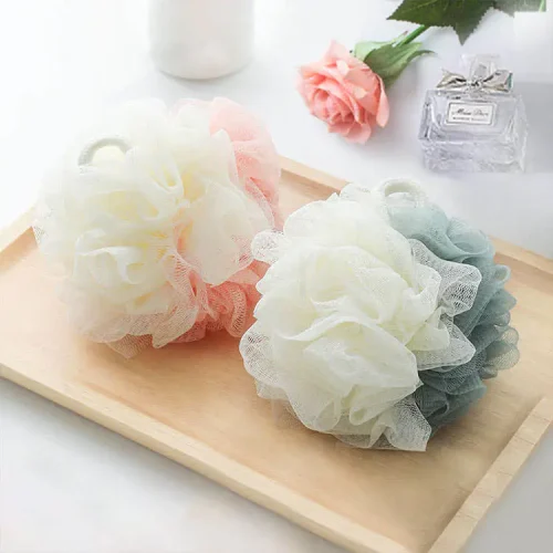 Extra Large Dual Bath Puff - Exfoliating & Foaming Bath Sponge
